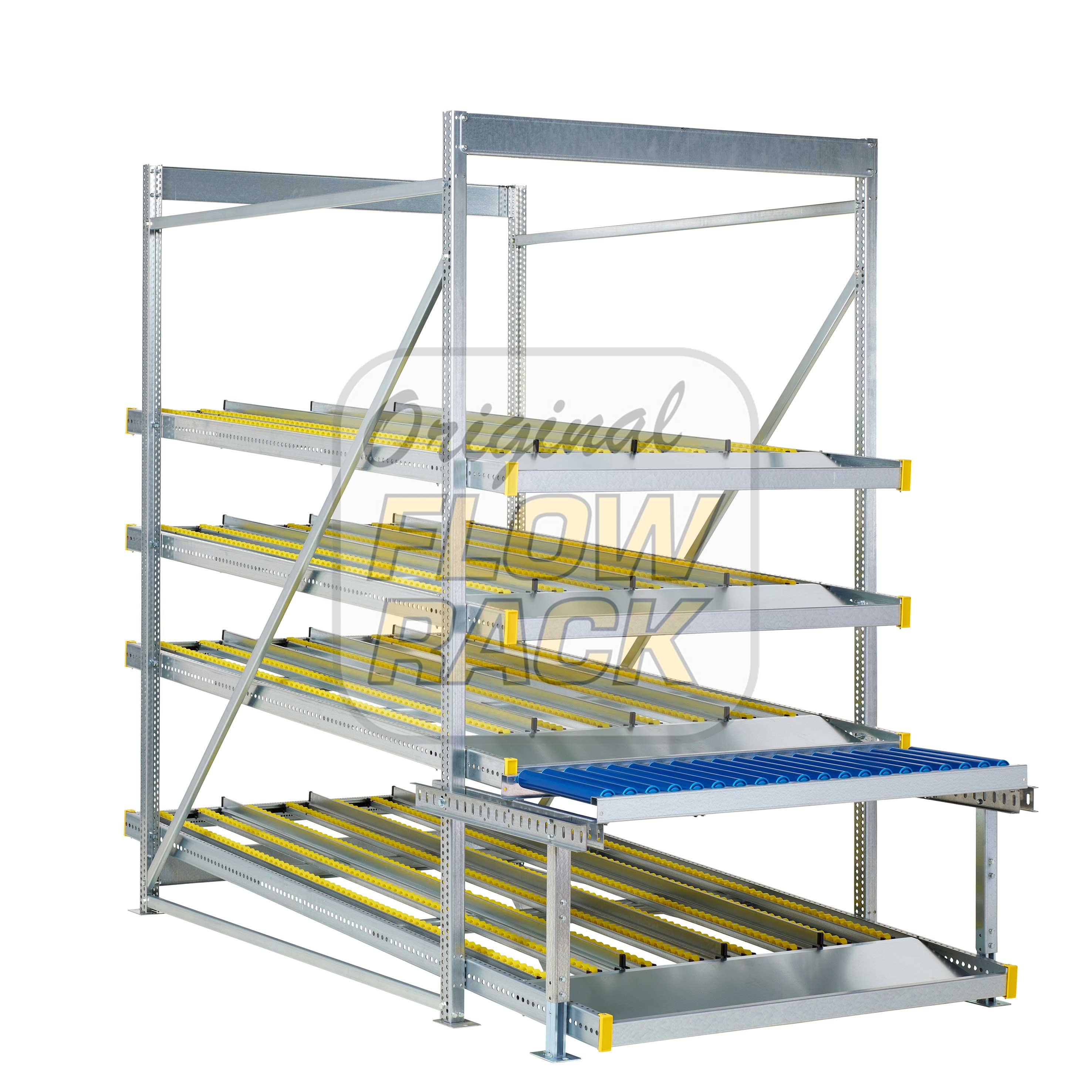 Example C3 - tilted pick side, with conveyor