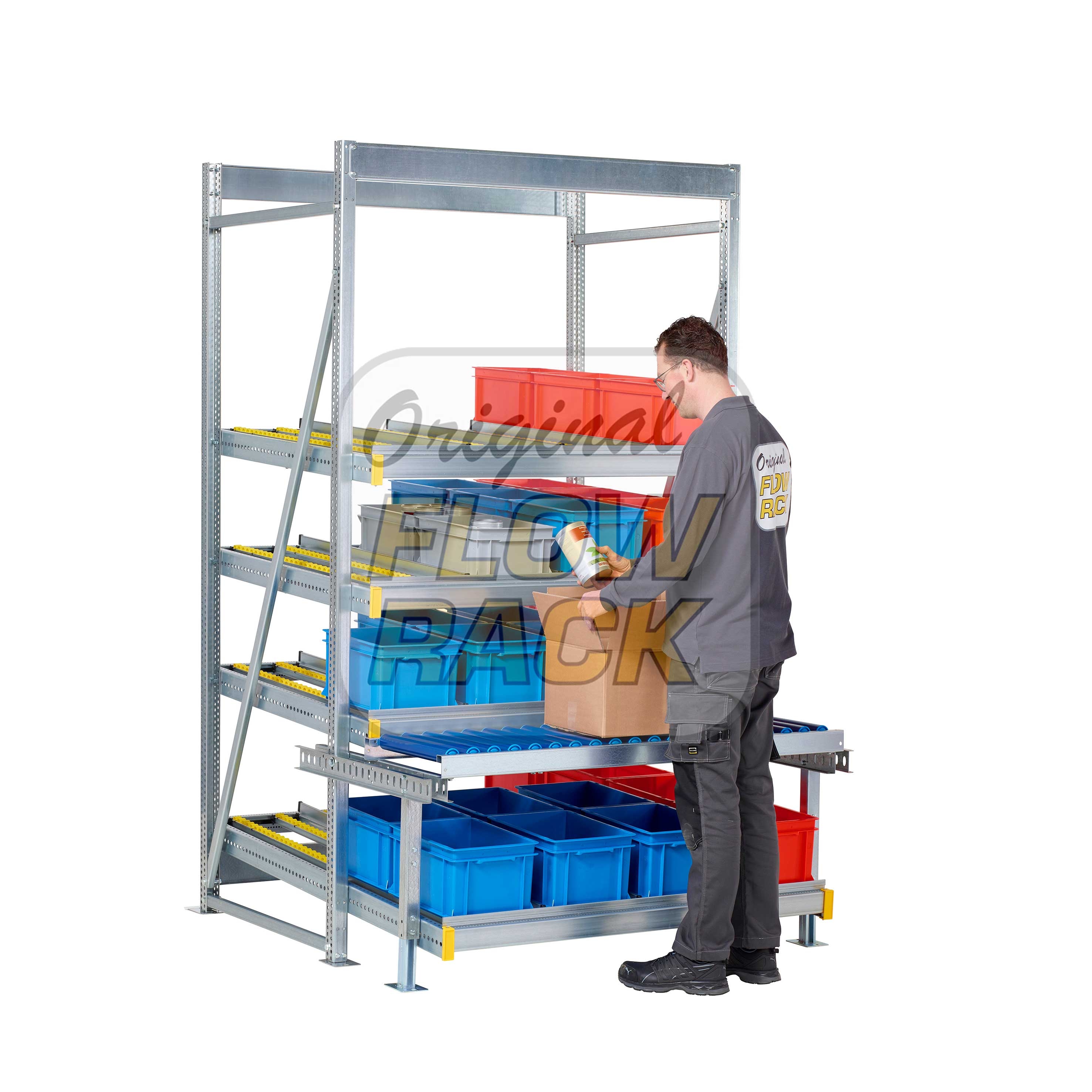 Example C5 - straight pick side, with conveyor