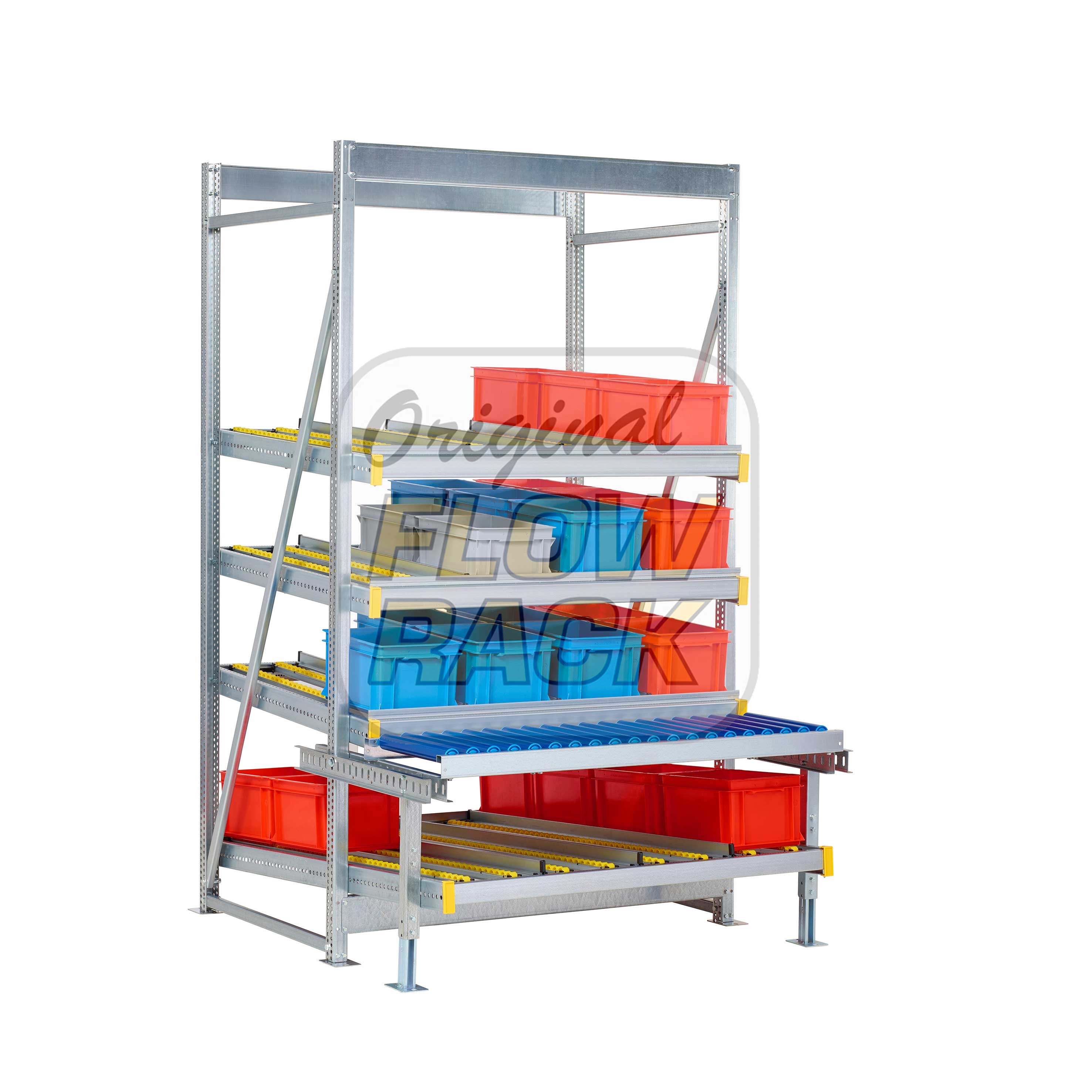 Example C6 - straight pick side, with conveyor