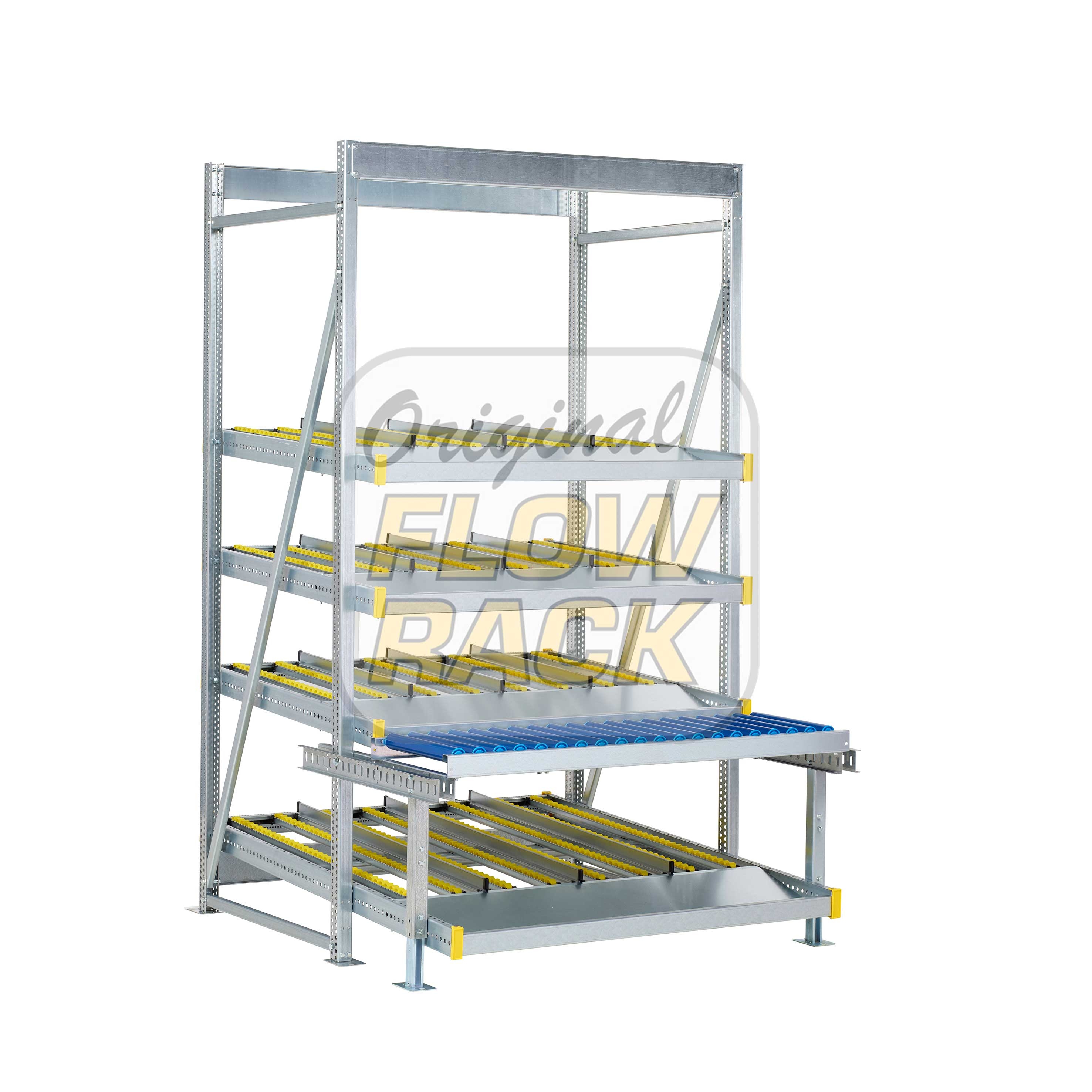 Example C7 - tilted pick side, with conveyor