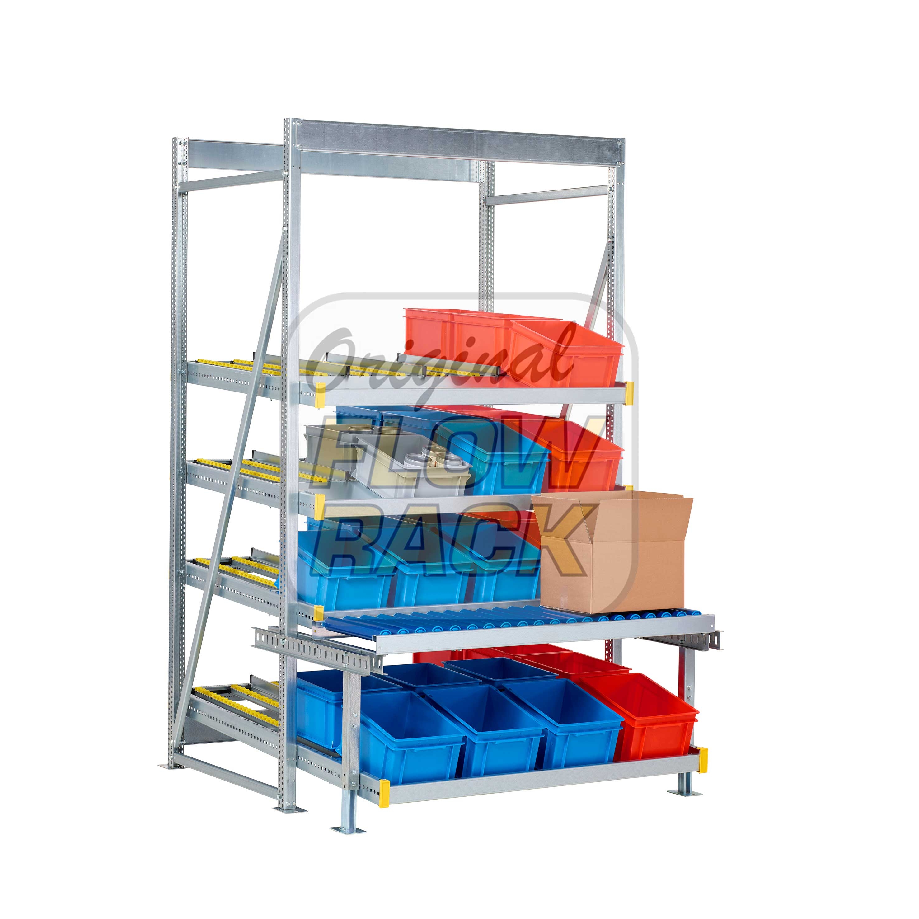 Example C7 - tilted pick side, with conveyor