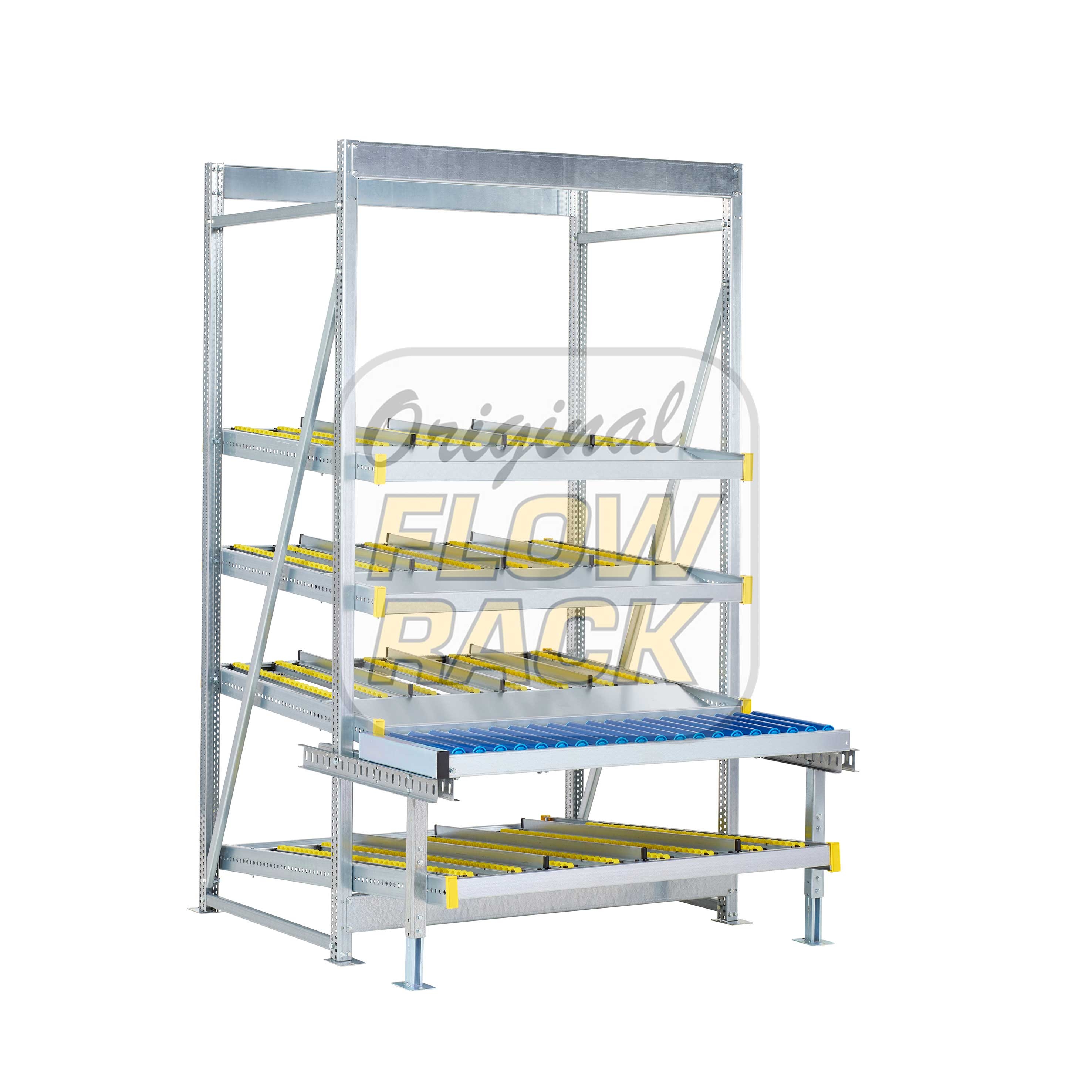 Example C8 - tilted pick side, with conveyor