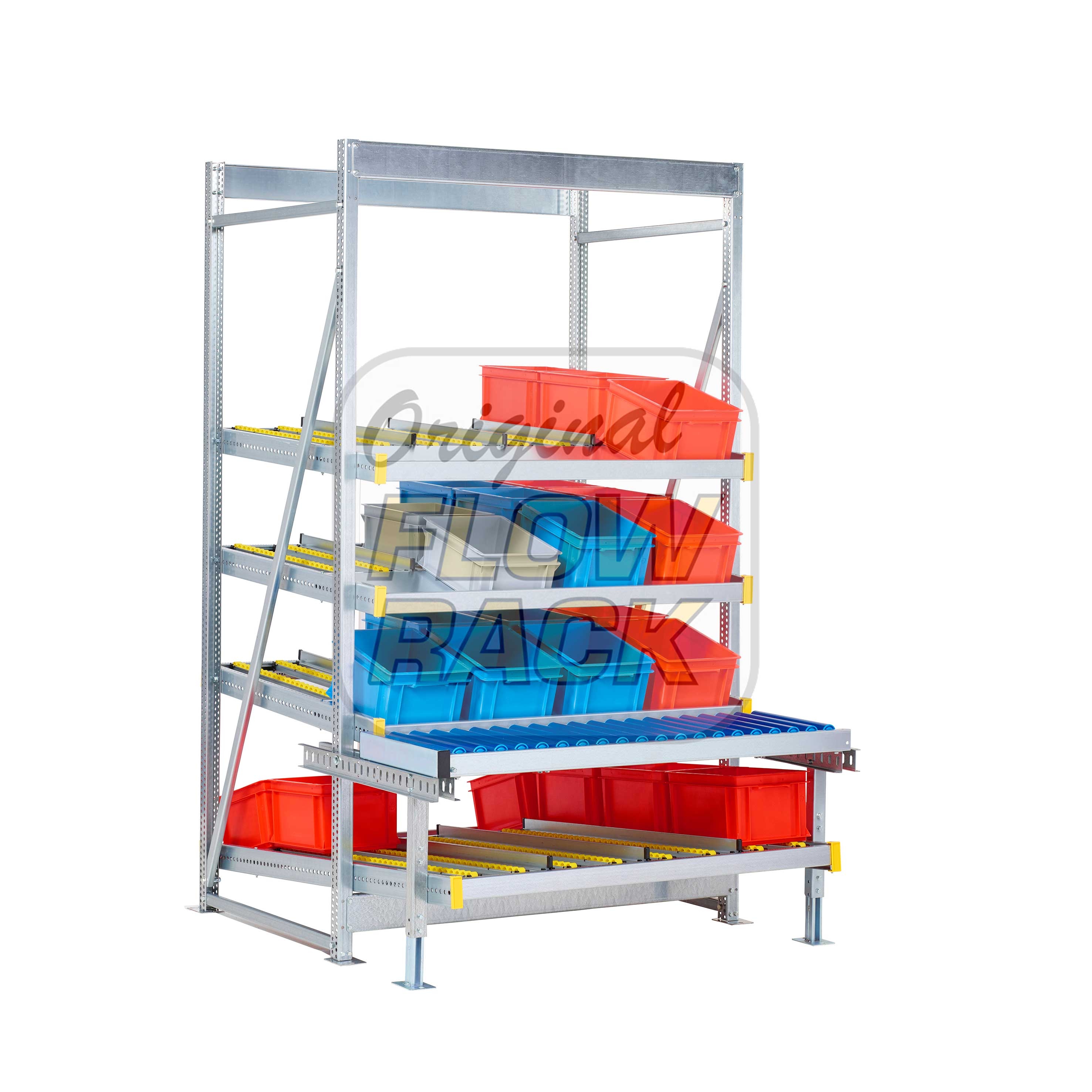 Example C8 - tilted pick side, with conveyor